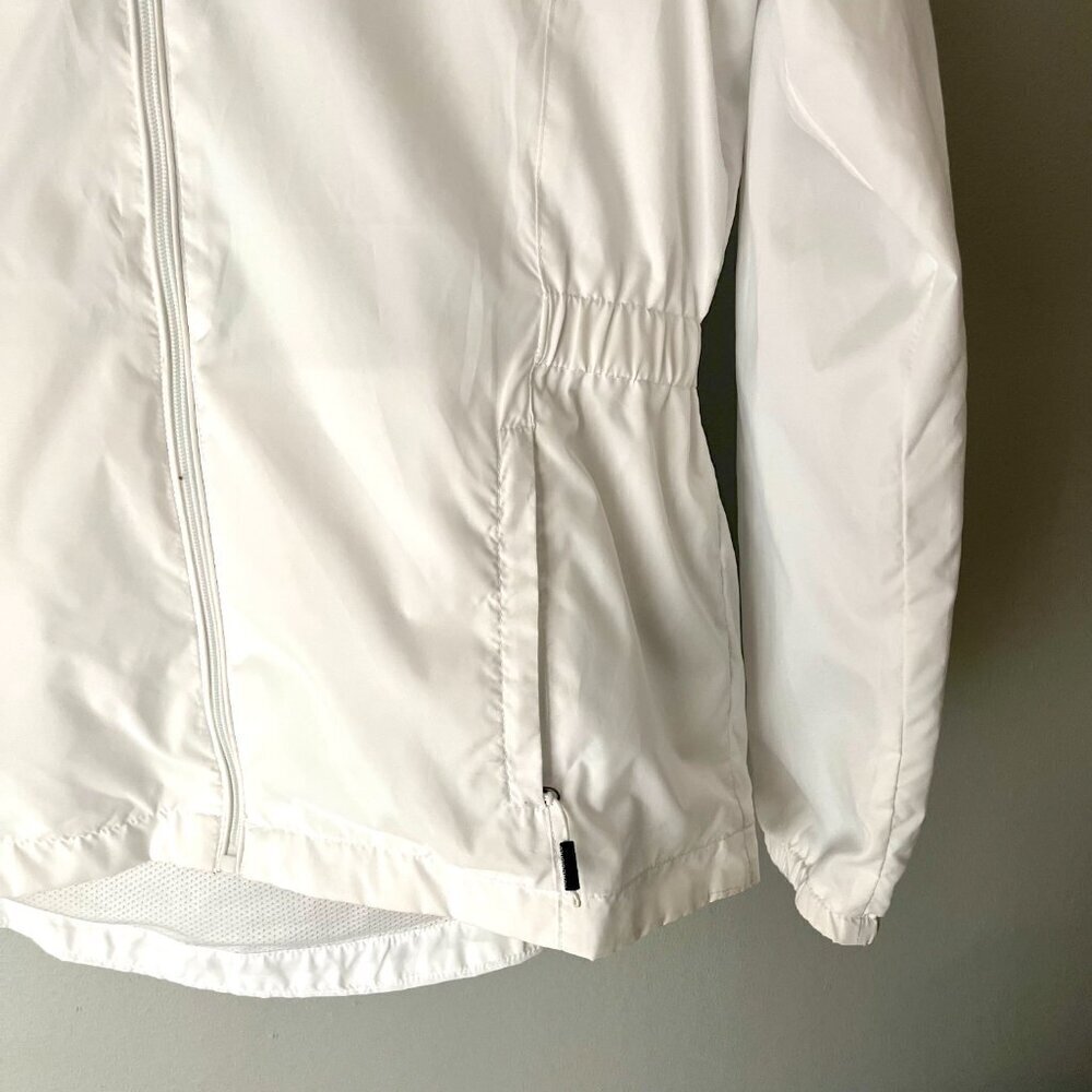 New Balance White Windbreaker Jacket Size M - Picture 3 of 6